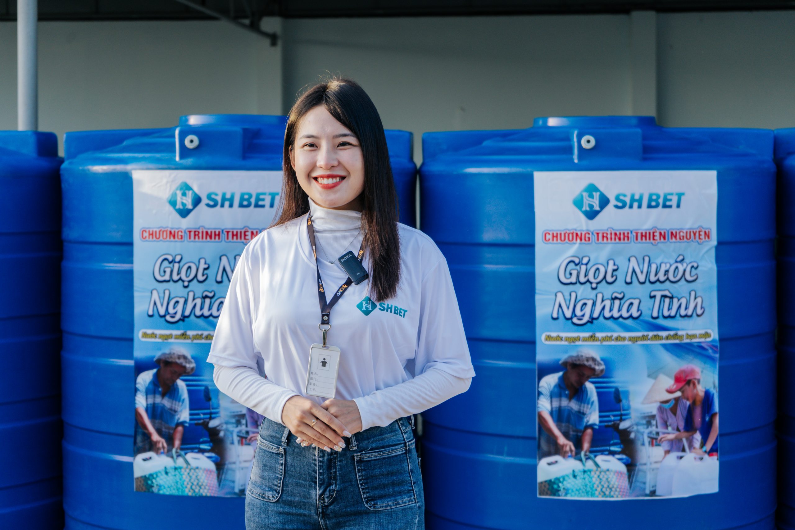 SHBET - Chương trình thiện nguyện " GIỌT NƯỚC NGHĨA TÌNH "